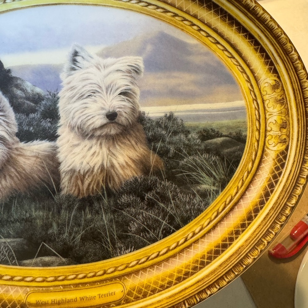 The Franklin Mint Plate “In The Heather” by Nigel Hemming Limited Edition EUC - Picture 5 of 11